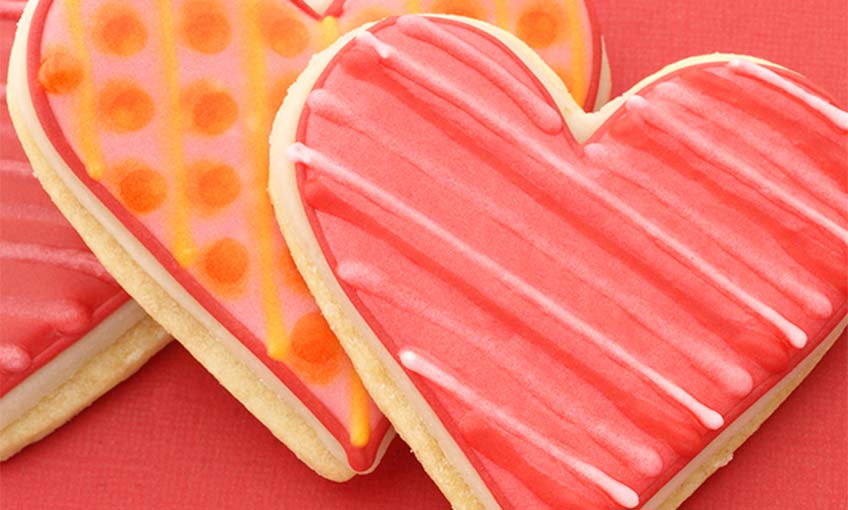 Rengârenk sevgi kurabiyeleri yapılacak