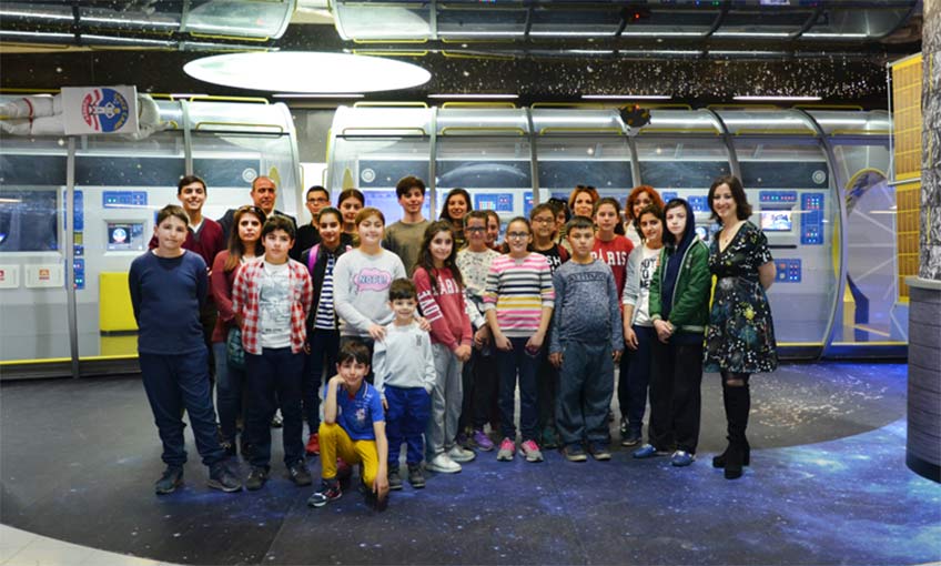 THK öğrencilerinden Uzay Kampı Türkiye ziyareti