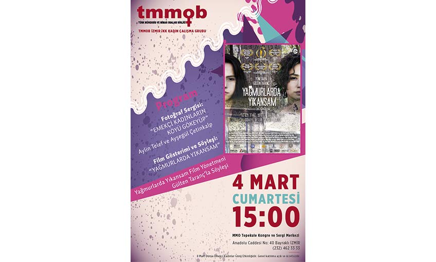 TMMOB üyesi kadınlar, 8 mart etkinliğinde buluşacak