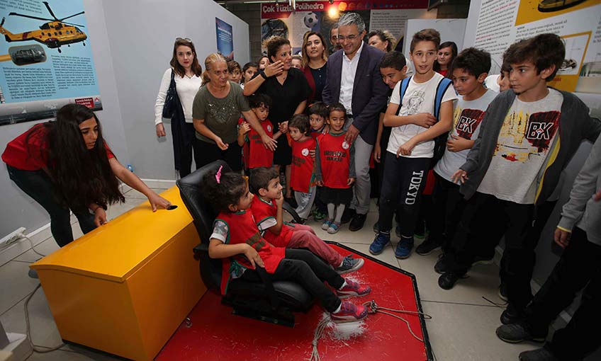 Bilim Merkezi’ne ziyaretçi akını