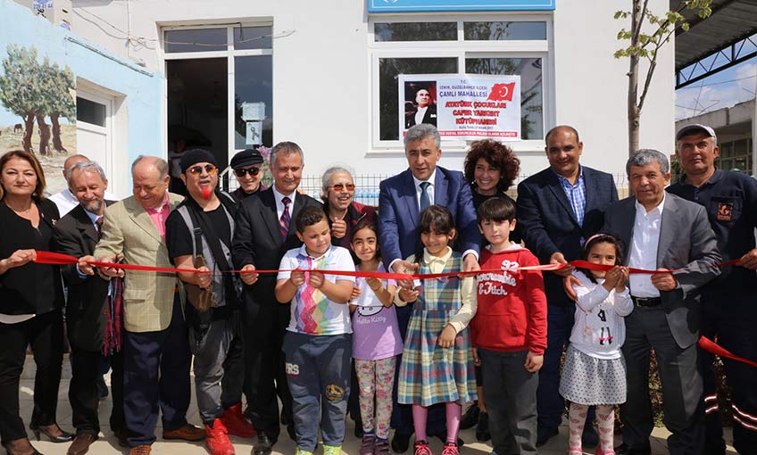 Güzelbahçe’ye kütüphane