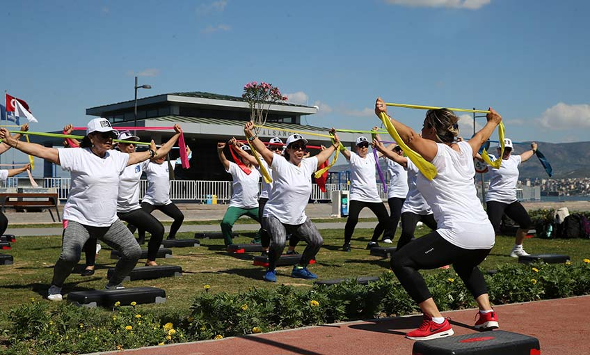 Açık havada spor keyfi