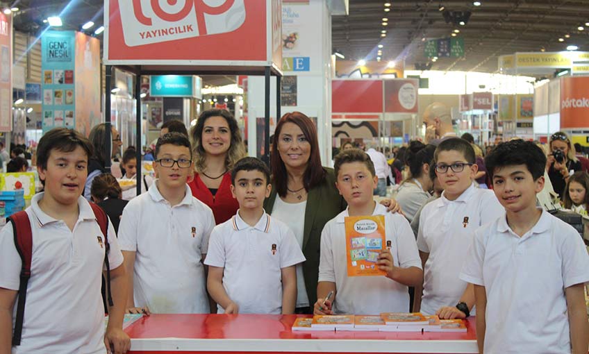 Yücel Tonguç'lu öğrencilerden masal kitabı