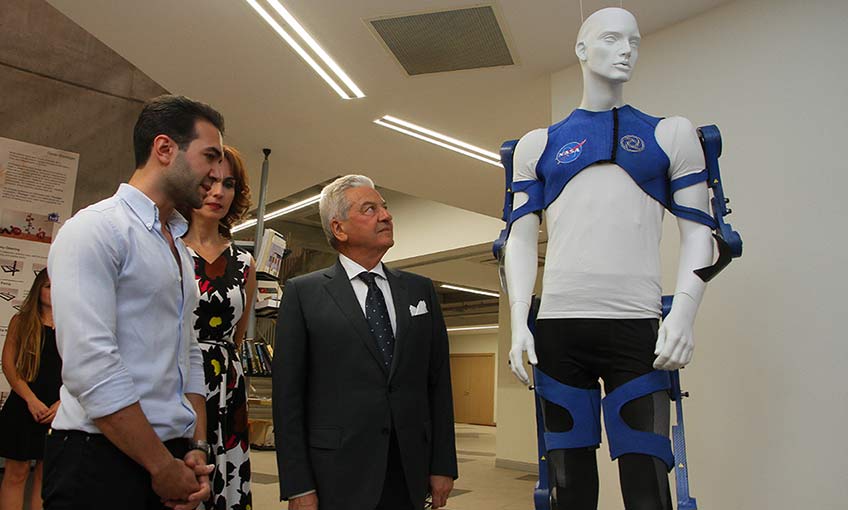 Astronotlar için egzersiz kıyafetine uluslararası ödül