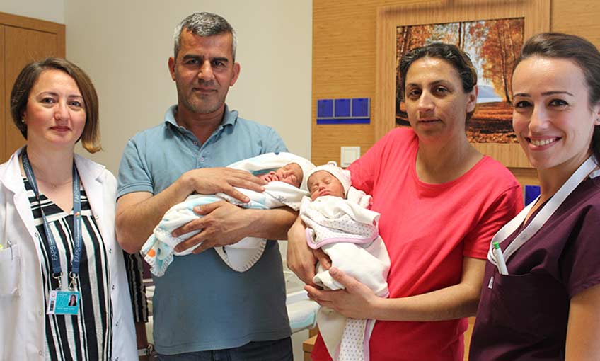 Yoğun Bakımdaki İkizler Sağlığına Kavuştu