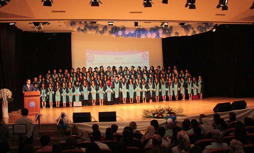 Ege’den 178 Ebe ve Diyetisyen Mezun Oldu