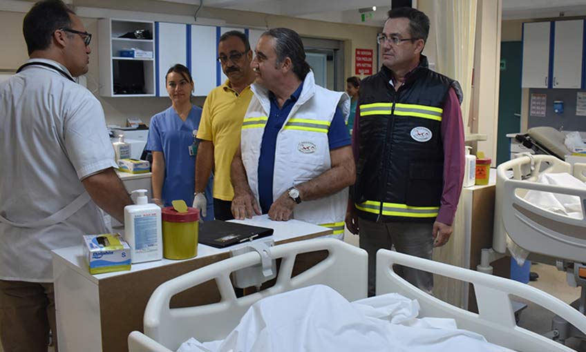 Buca’da “yoğun bakım tatbikatı” gerçekleştirildi…