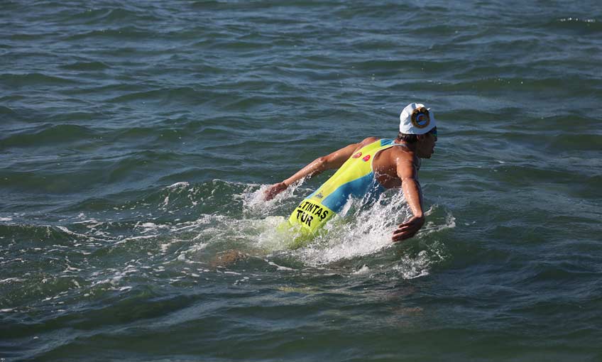 Urla AQUATLON Finalinde Sporcular Kıyasıya Yarıştı