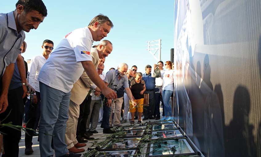 Srebrenitsa Soykırımı 22. Yıldönümünde Buca’da Anıldı