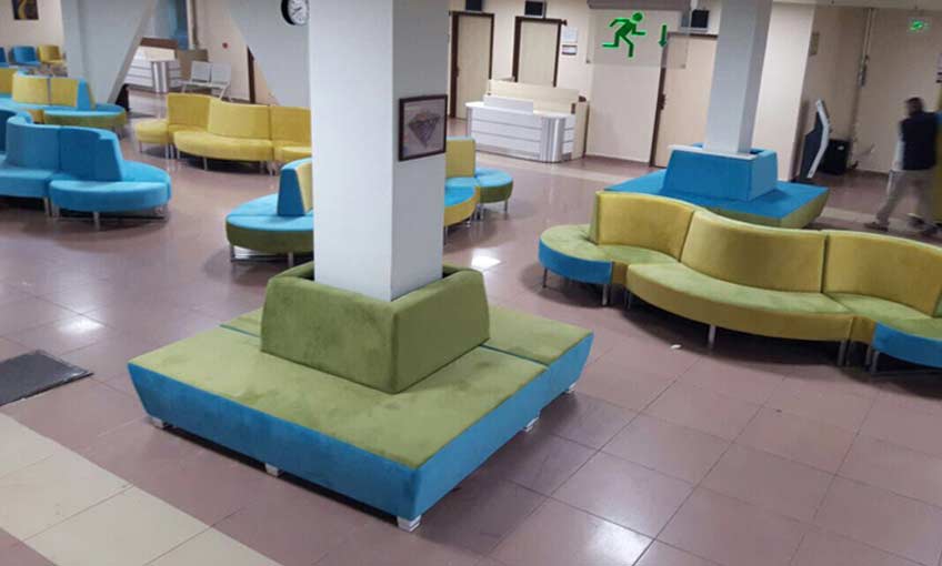 Tepecik Hastanesi'nin Bekleme Alanları Artık Daha Modern