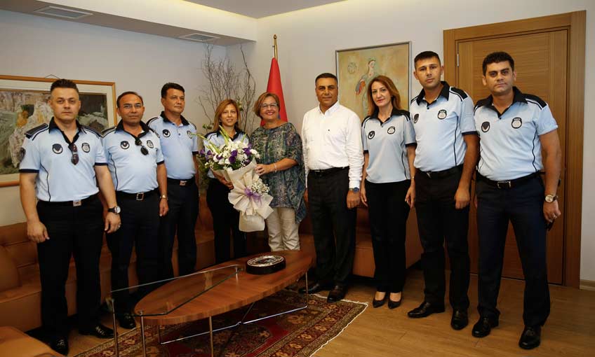 Başkan Pekdaş Zabıta Personelini Ağırladı