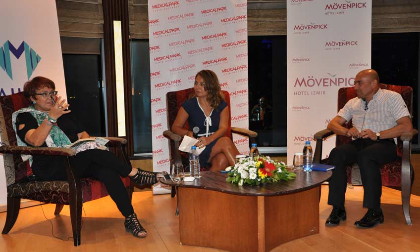 Mövenpick Hotel Izmir “Söyleşi Günleri”nin konukları Buket Uzuner ve Tunç Soyer oldu