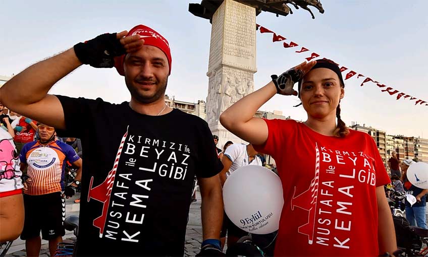 9 Eylül’e Pedallı Kutlama  