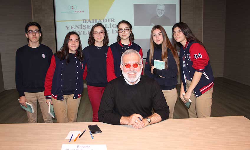 Payitaht Dizisinin Tahsin Paşa'sı Öğrencilerle Buluştu