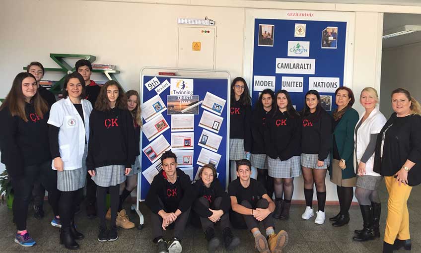 Çamlaraltı eTwinning’le İtalya’ya Ulaştı