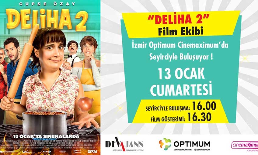 Gupse Özay Deliha 2 ile İzmir'i Güldürmeye Geliyor