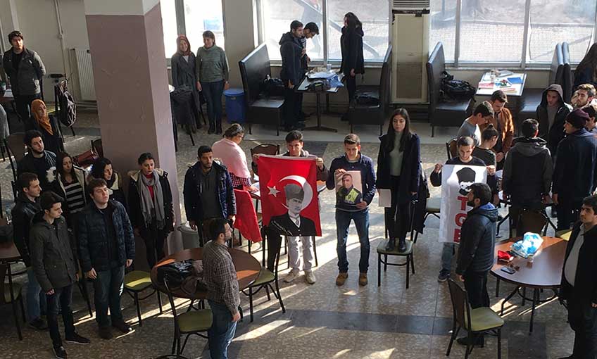 Üniversite Gençliği Fethi Sekin'i Unutmadı