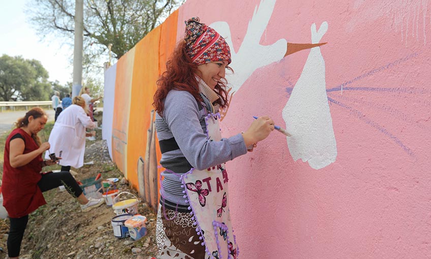 Bucalı kadınlardan anlamlı güçbirliği