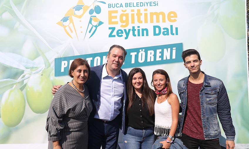 Buca'dan eğitime zeytin dalı