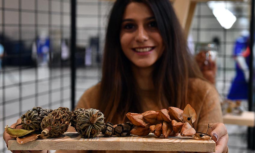 Tasarımcı gençler vitrine çıktı