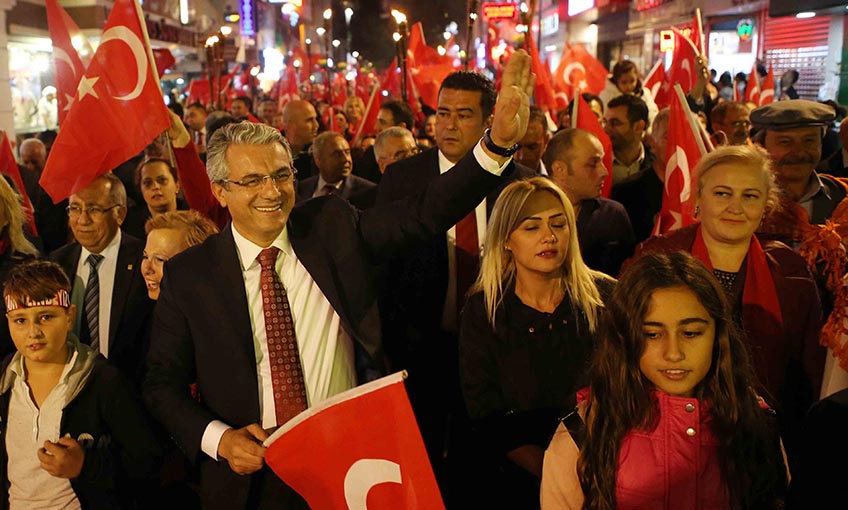 Cumhuriyet’e muhteşem kutlama