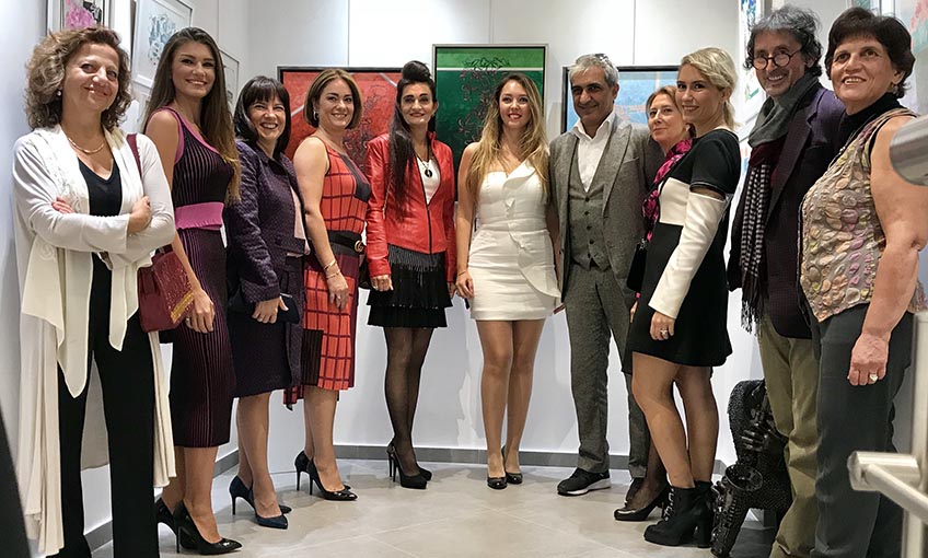 Gülperin Sertdemir resim atölyesi Paris’te