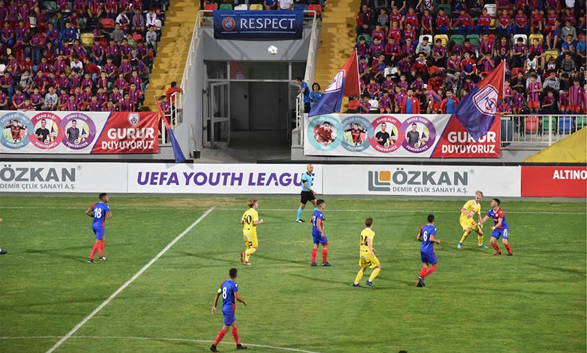 Bornova’da UEFA Gençlik Ligi heyecanı
