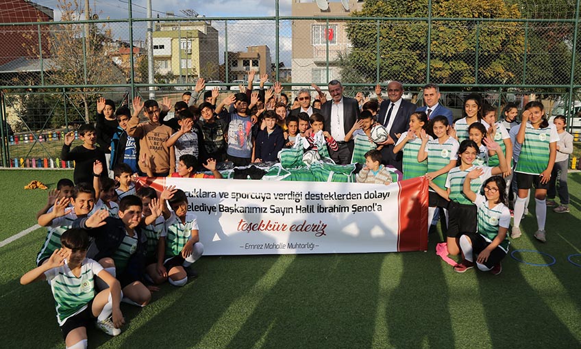 Önce saha, sonra malzeme