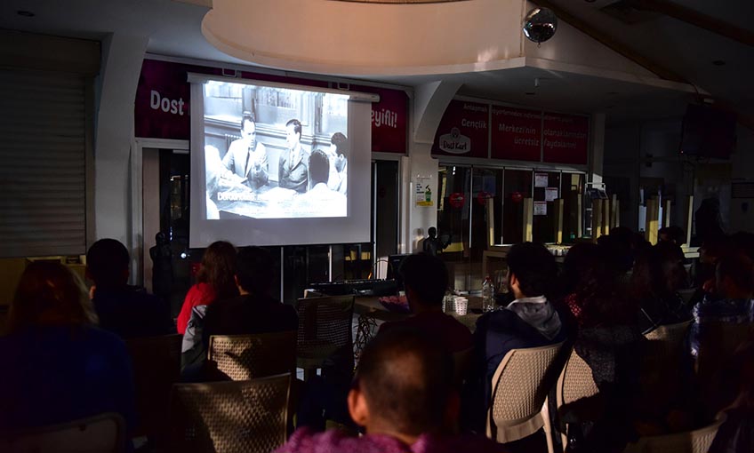 Gençlik Merkezi’nde sinema keyfi