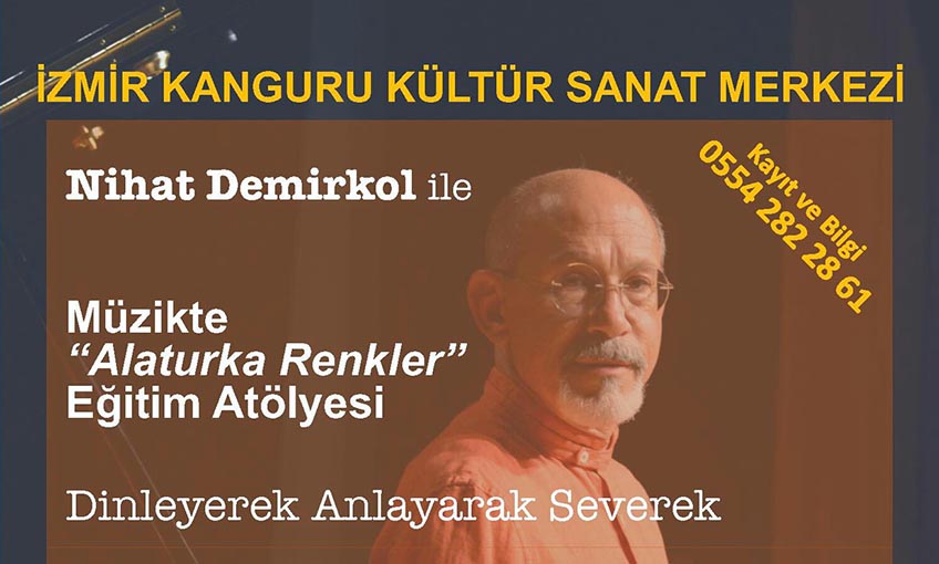 Usta piyanist Nihat Demirkol’dan müzikte alaturka renkler eğitim atölyesi