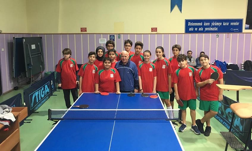 Bostanlıspor Masa Tenisinde 3 kupa ile taçlandı