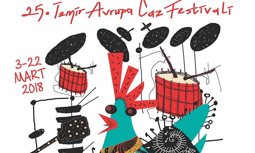 25. İzmir Avrupa Caz Festivali Başlıyor