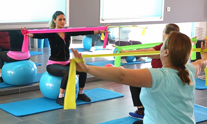 Bucalı Kadınlar Sporla Daha Mutlu