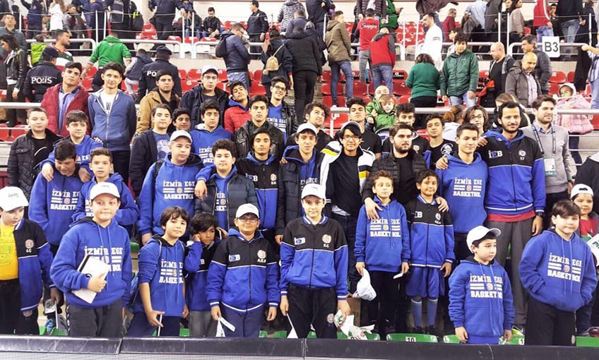 Ege Basketbol'dan Kaf Kaf'a destek