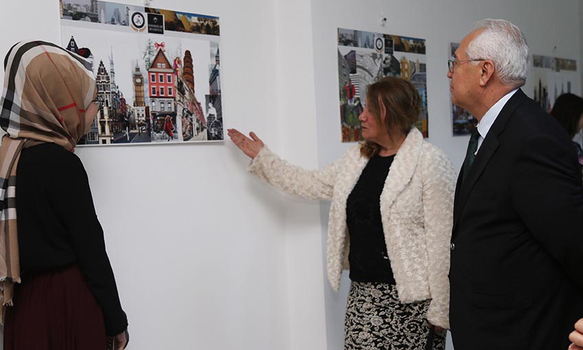 Demokrasi Üniversitesi Öğrencilerinden “Kadın ve Mekân” Temalı Sergi  