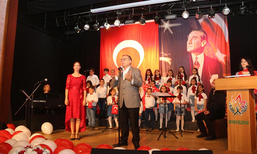 Bayındır Belediyesi Çocuk Korosu Konseri Muhteşem Geçti