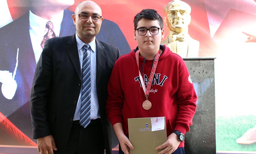 Tanı Kolejli Sporcu Türkiye Şampiyonu Oldu