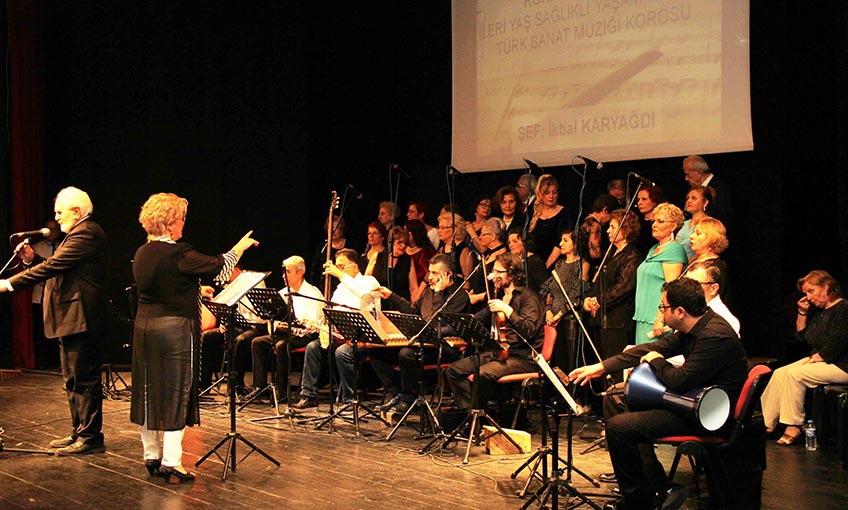 İleri Yaş Grubu’ndan Unutulmaz Konser  