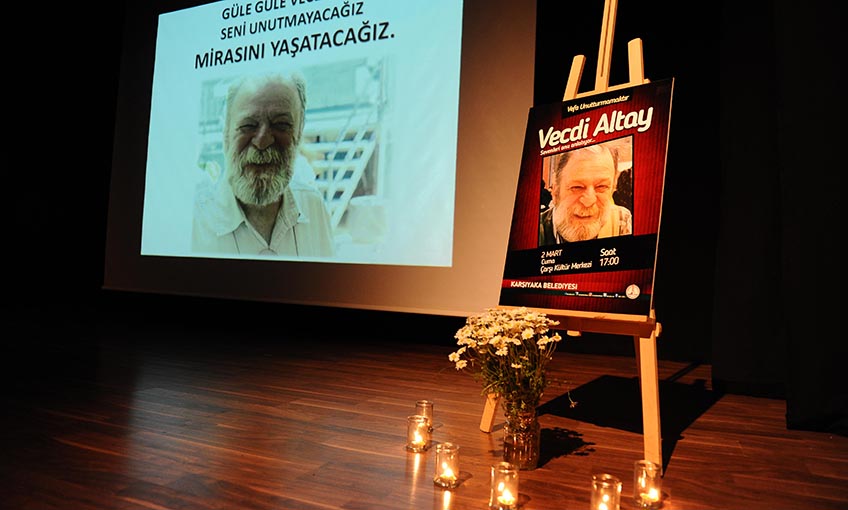 Karşıyaka Vecdi Altay’ı Andı