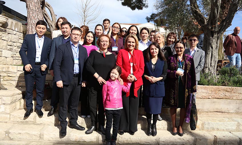 Kazak Kadın Gazeteciler Urla’da