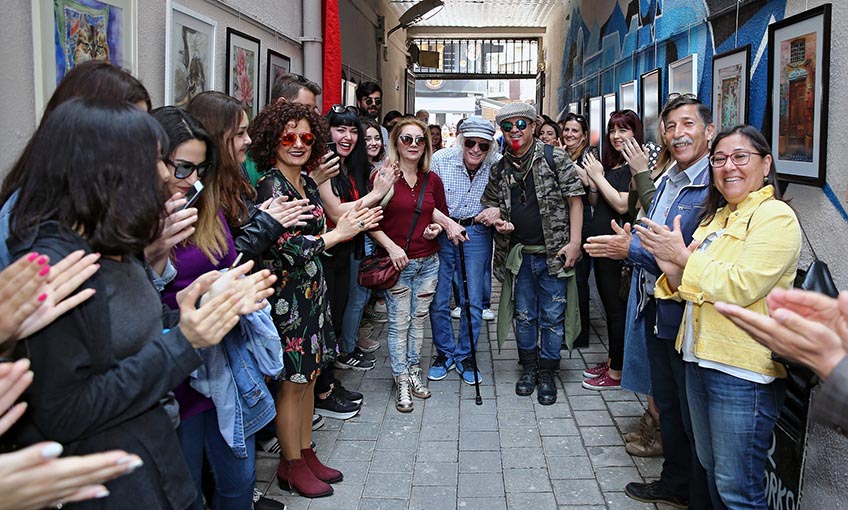 Dantel Sokak’ta sanat şöleni