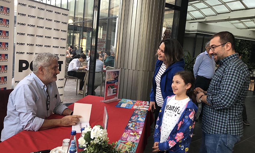 Salih Memecan küçük hayranlarıyla buluştu