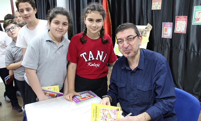 Mizahçı Demirci, Tanı Kolejinin Konuğu Oldu