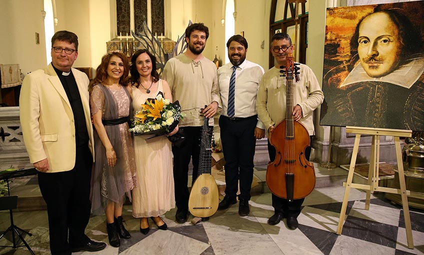 Kilisede Shakespeare anması