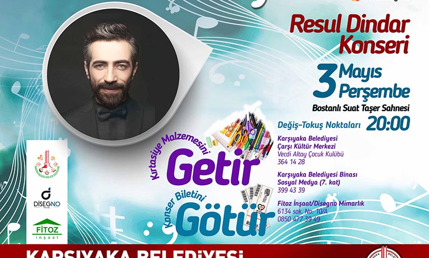 Resul Dindar ‘çocuklar için’ sahnede  