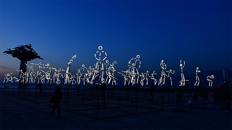 Işık ve Dans Gündoğdu'da Buluştu