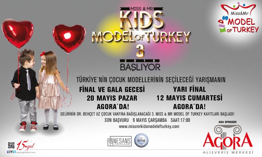 3. Miss. & Mr. Kids Model of Turkey Yarışması Kayıtları Başladı