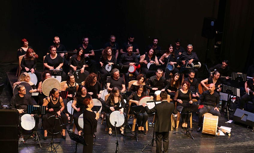 A-Dümtek Ritim Topluluğu unutulmaz bir gece yaşattı