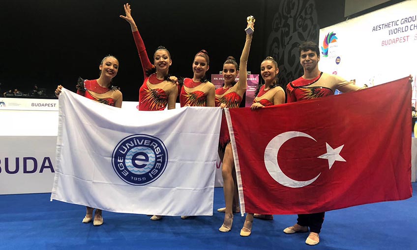 Budapeşte’de şampiyon Ege Üniversitesi