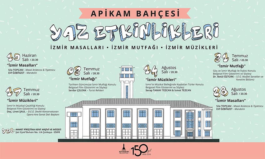 İzmir’in masalları, müziği ve yemeklerini konuşacaklar